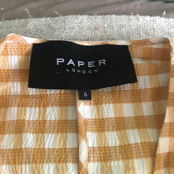 Paper London Gingham Dress - Picture 2 of 5